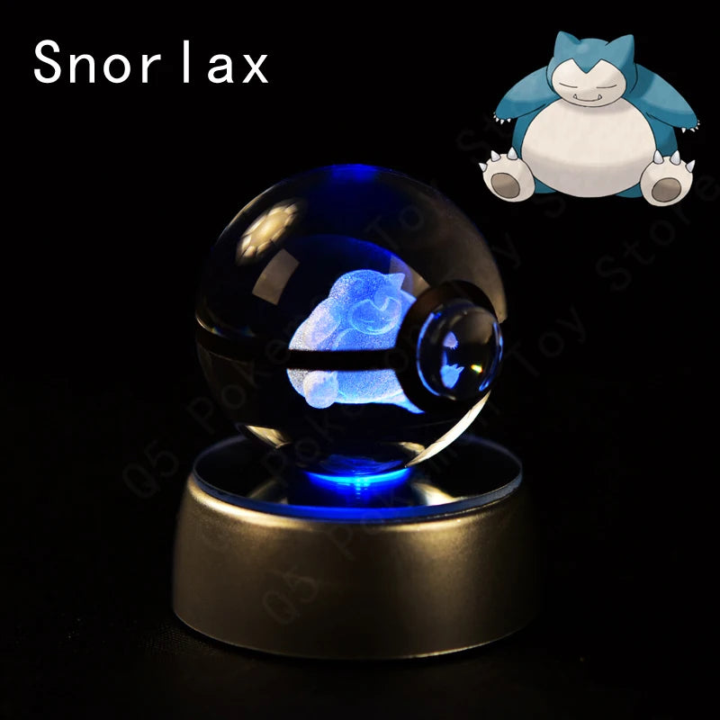 Statua Crystal Ball Snorlax 50mm*50mm – Pokemon