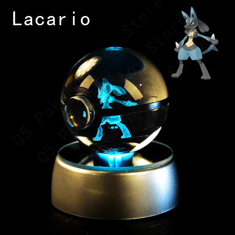 Statua Crystal Ball Lucario 50mm*50mm – Pokemon