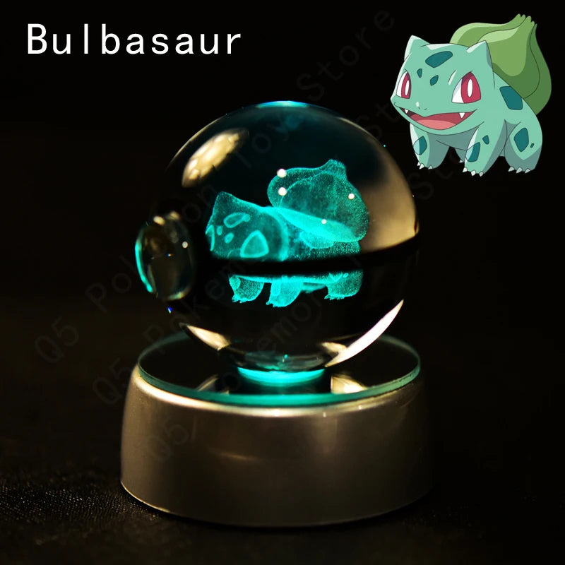 Statua Crystal Ball Bulbasaur 50mm*50mm – Pokemon