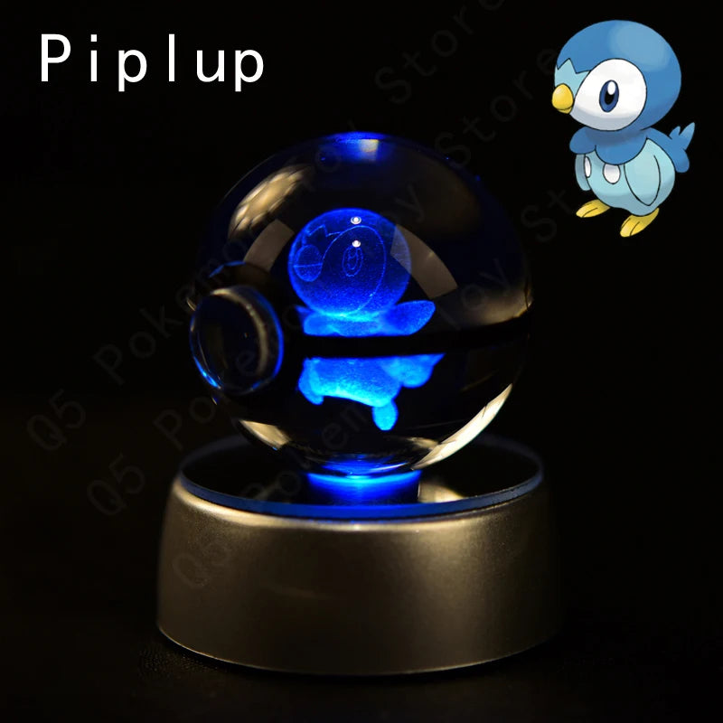 Statua Crystal Ball Piplup 50mm*50mm – Pokemon