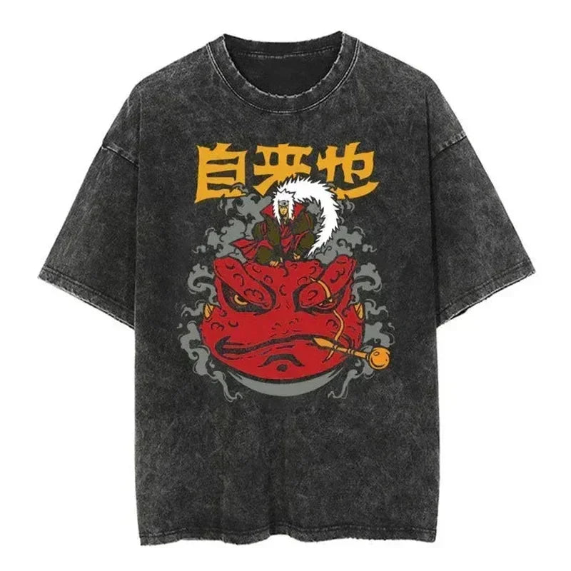 T-shirt unisex vintage Naruto - Jiraya