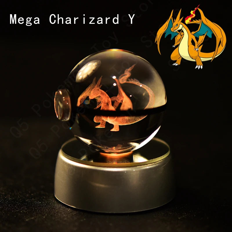 Statua Crystal Ball Mega Charizard Y 50mm*50mm – Pokemon