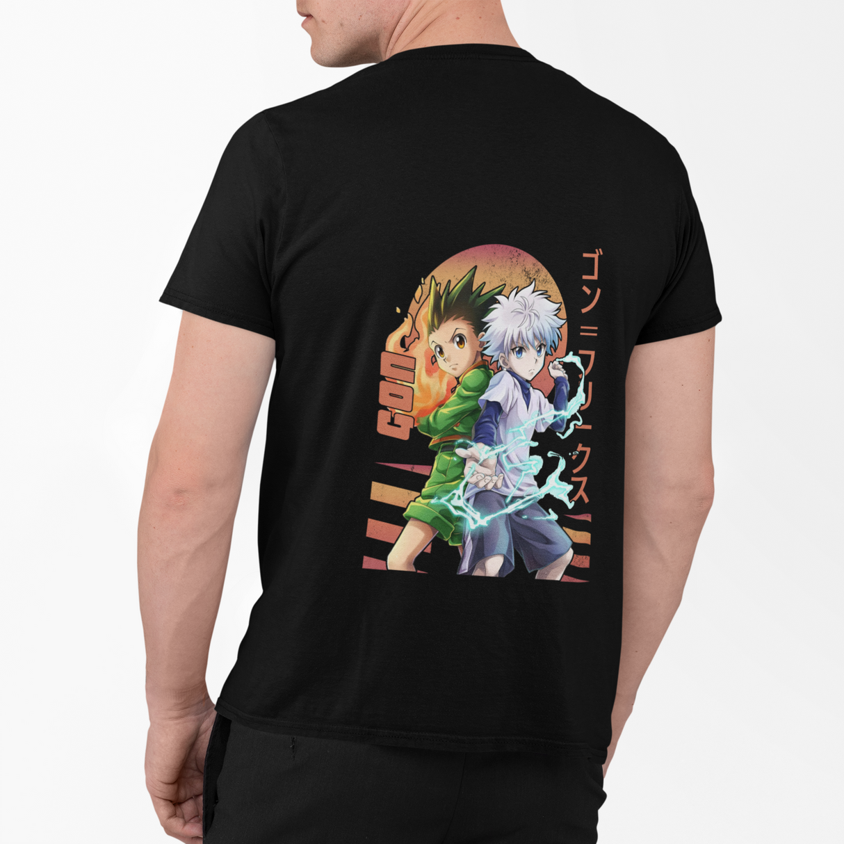 INKI T-shirt HxH -Gon&Killua Anime