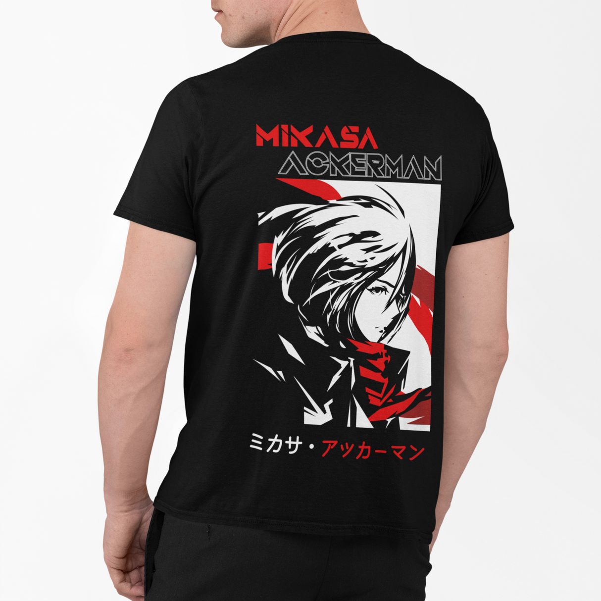 INKI T-shirt AOT-Mikasa A. Anime