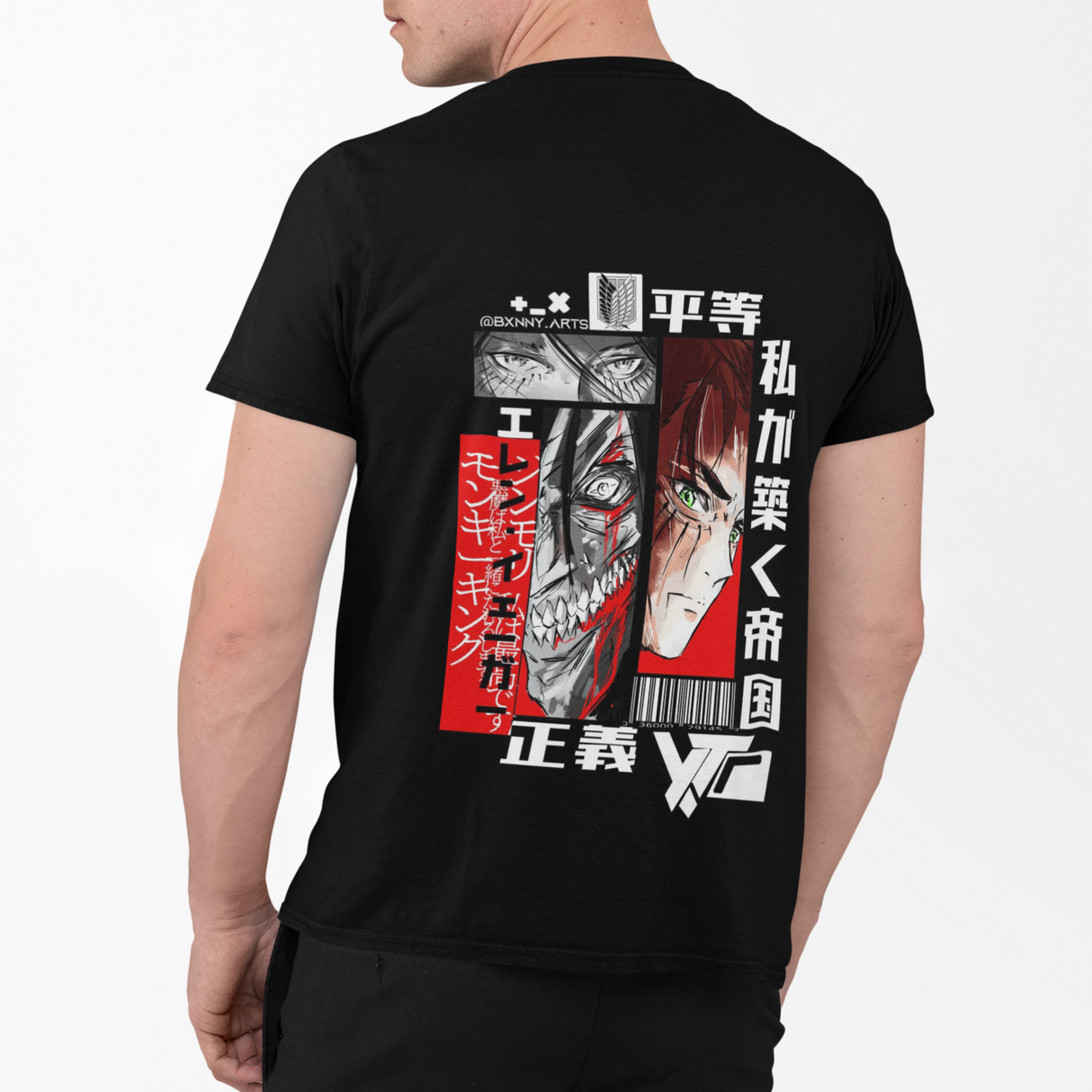 INKI T-shirt AOT-E. J. Anime