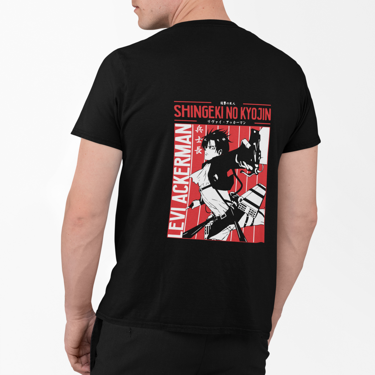 INKI T-shirt AOT-L. Ackerman Anime