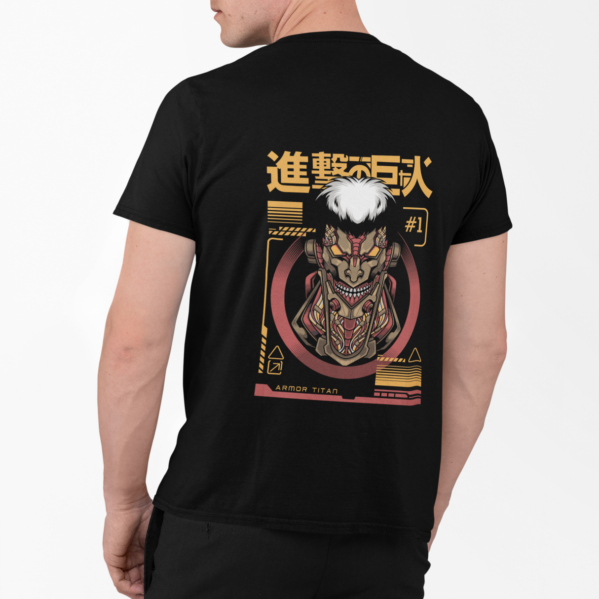 INKI T-shirt AOT-Corazzato Anime