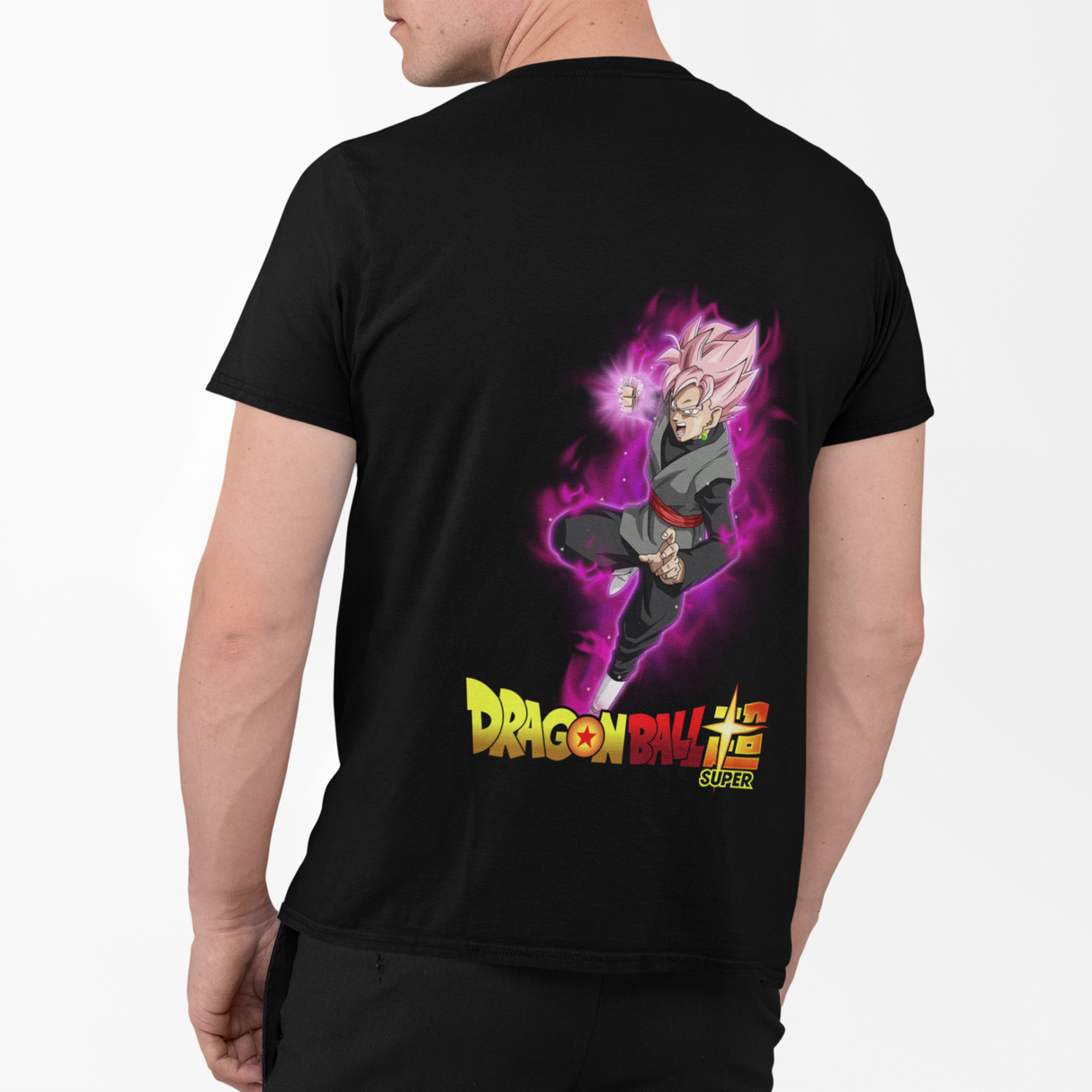 INKI T-shirt Dragon Ball-Black Rose Goku Anime