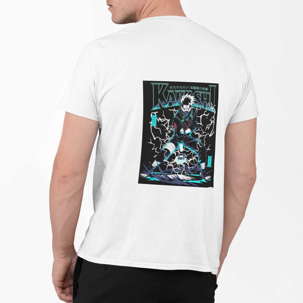 INKI T-shirt Naruto-Kakashi Raikiri Anime