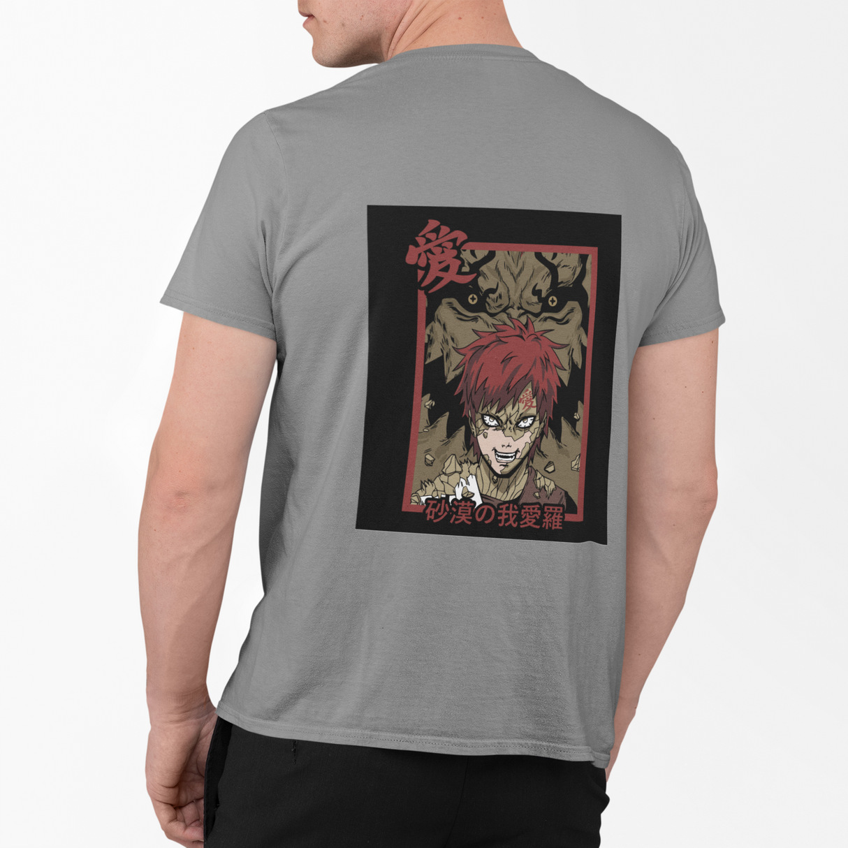 INKI T-shirt Naruto-GaaraxShukaku Anime