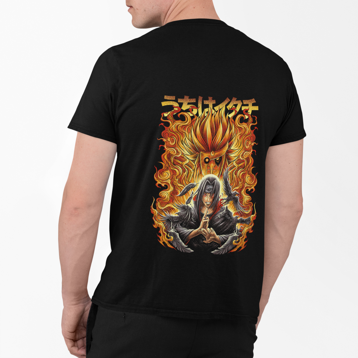 INKI T-shirt Naruto-Itachi Susanoo Anime