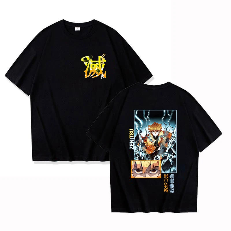 T-shirt unisex Agatsuma Zenitsu - Demon Slayer