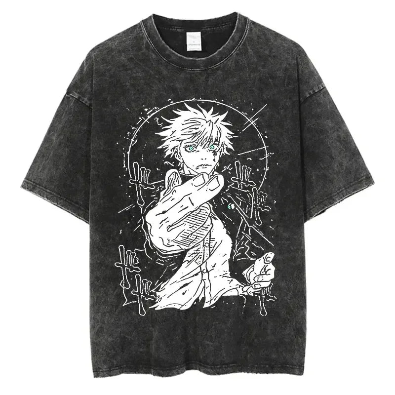 T-shirt unisex vintage Jujutsu kaisen*012