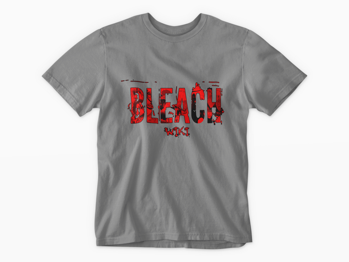 INKI T-shirt Bleach-Logo Rosso Anime