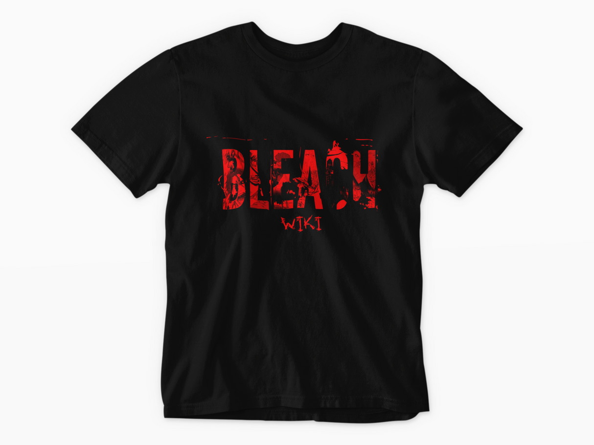 INKI T-shirt Bleach-Logo Rosso Anime