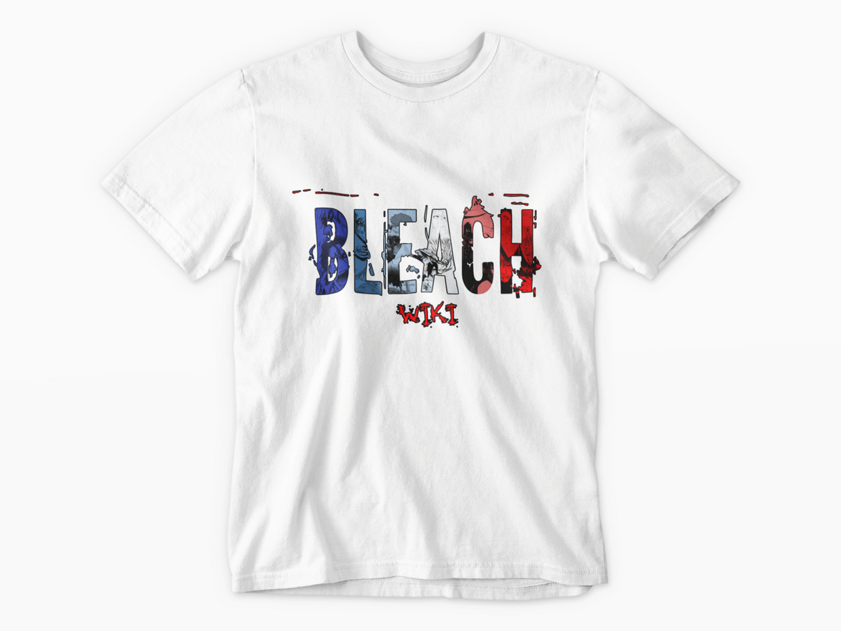 INKI T-shirt Bleach-Logo Blu Anime