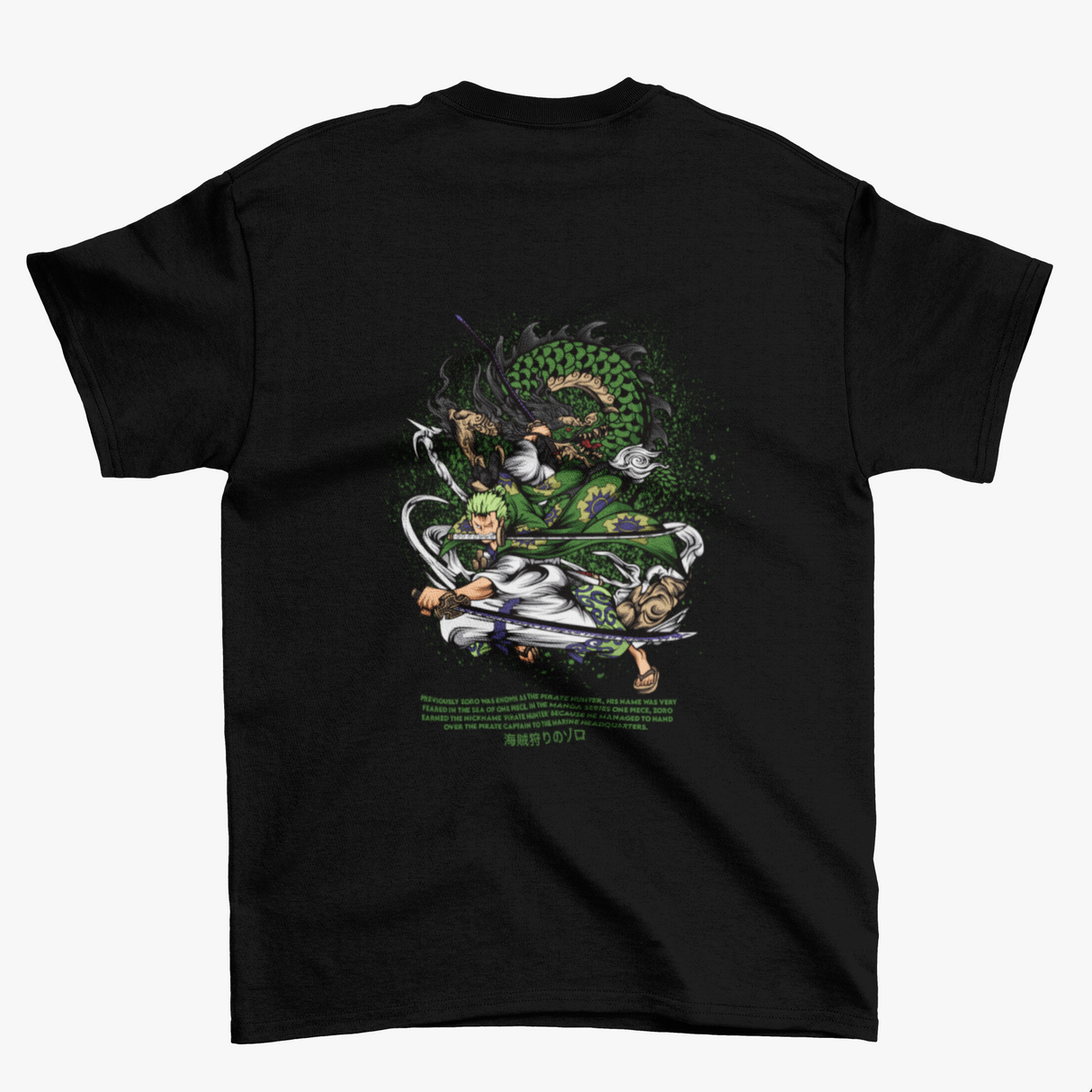 INKI T-shirt One Piece-Roronoa Zoro Anime