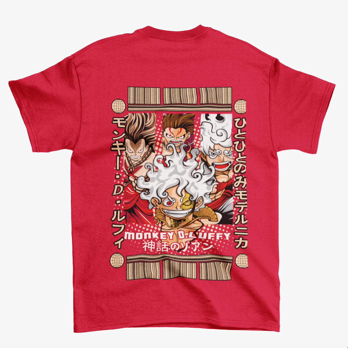 INKI T-shirt One Piece-Monkey D. Luffy Gear Anime