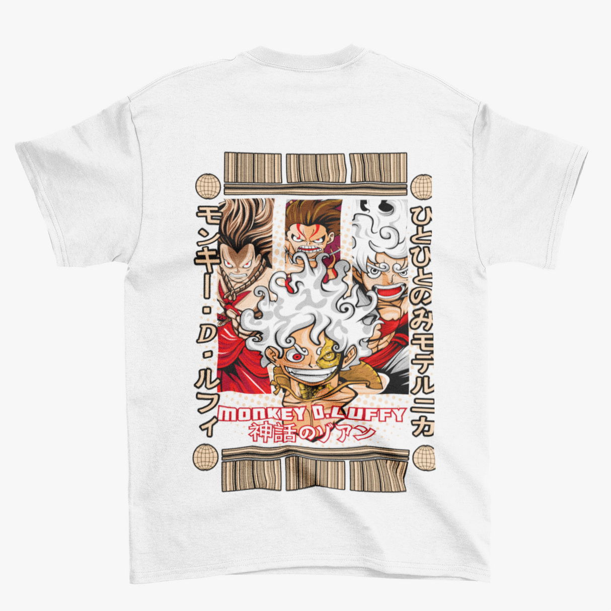 INKI T-shirt One Piece-Monkey D. Luffy Gear Anime