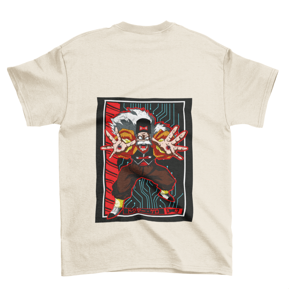 INKI T-shirt Dragon Ball - Doctor Gero Anime