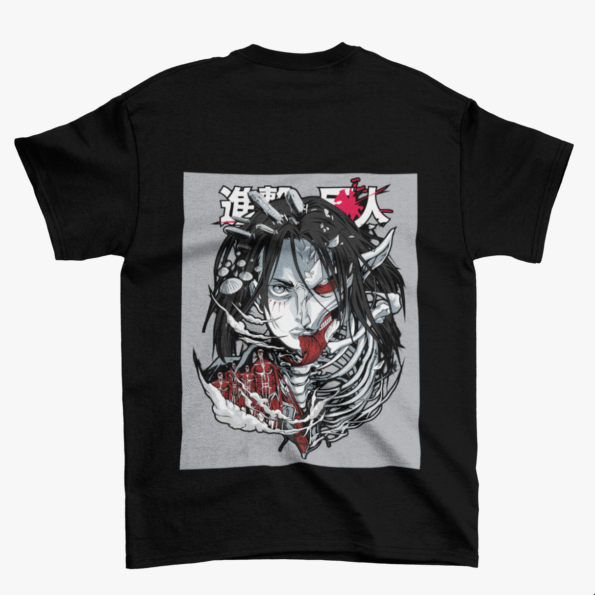 INKI T-shirt AOT-Eren Anime