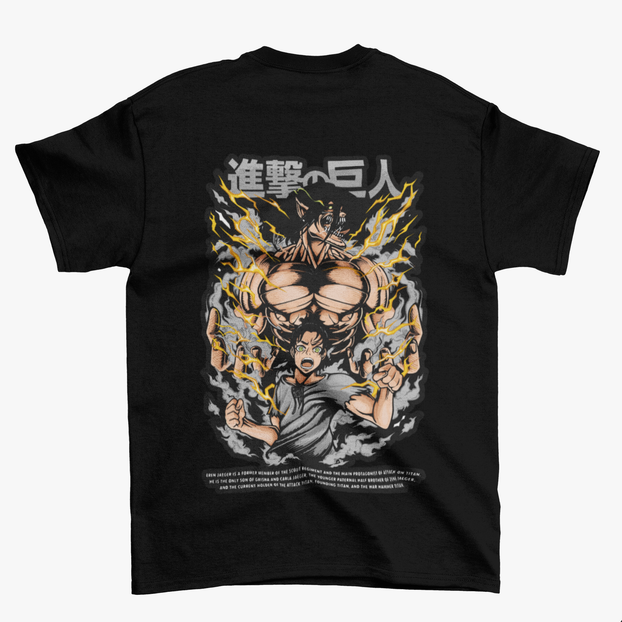 INKI T-shirt AOT-Eren Jeager Anime