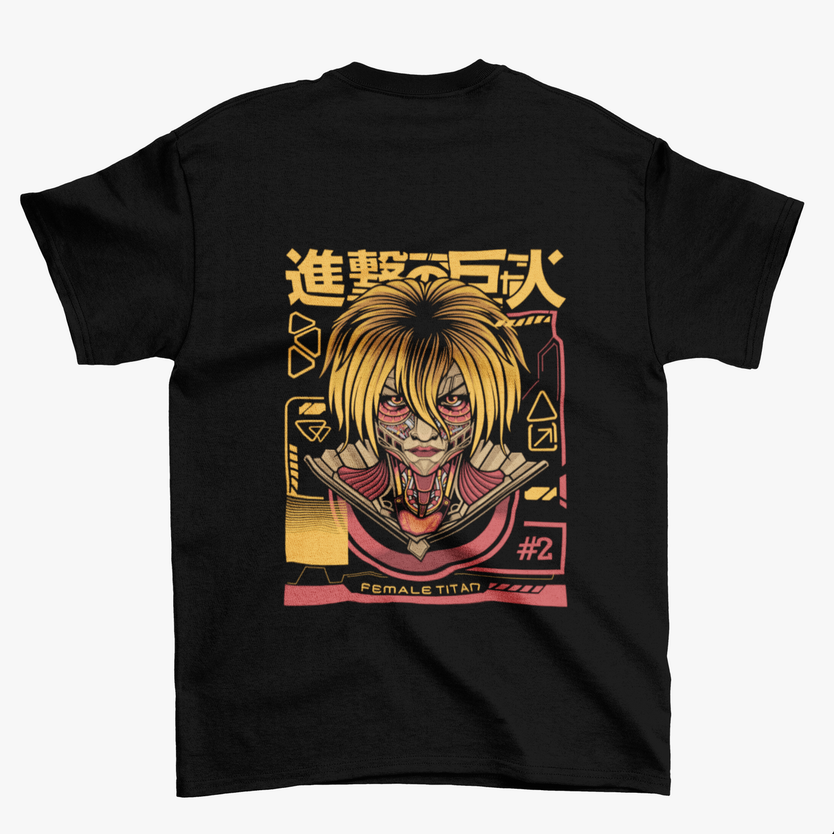 INKI T-shirt AOT-Gigante Femmina Anime