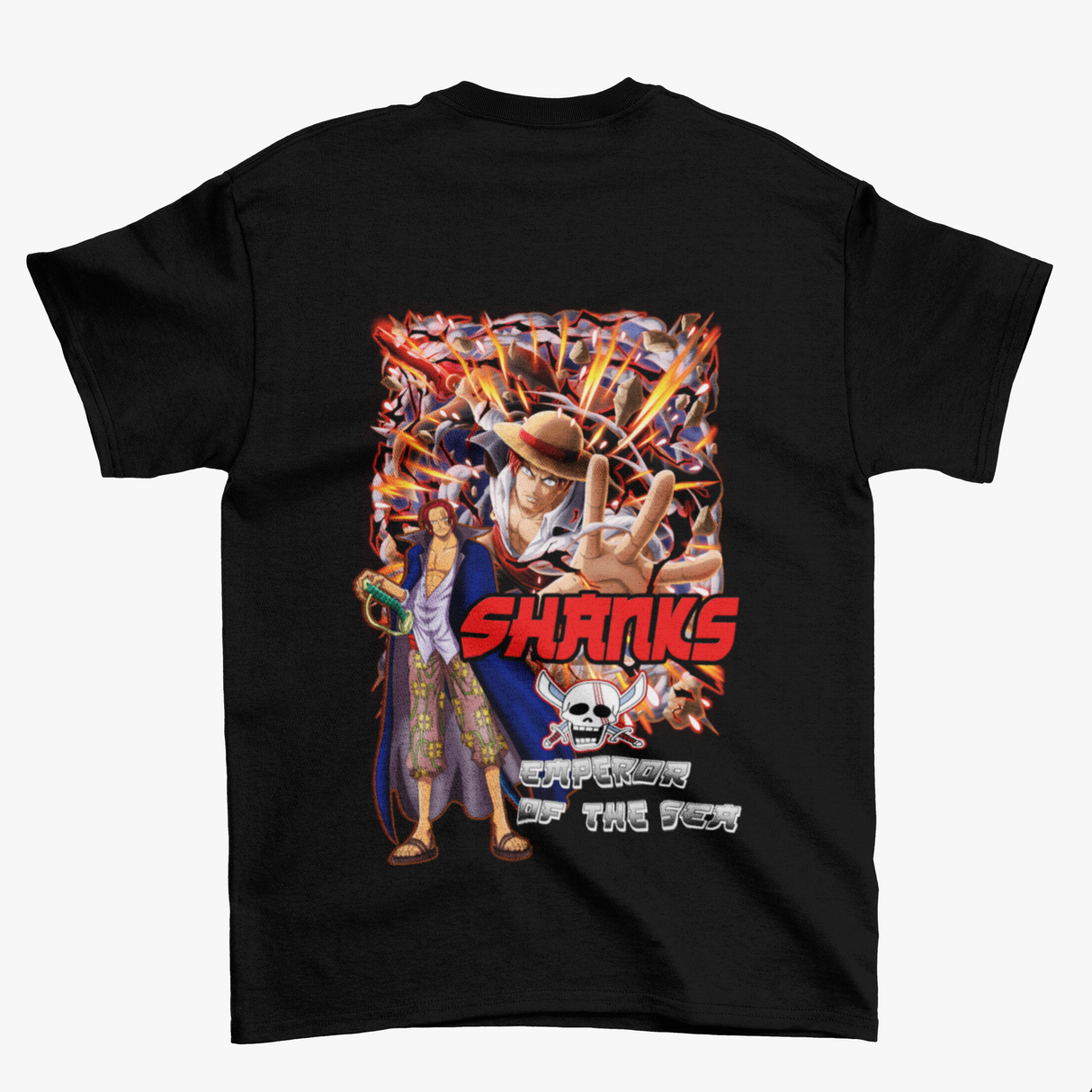 INKI T-shirt One Piece-Shanks Anime