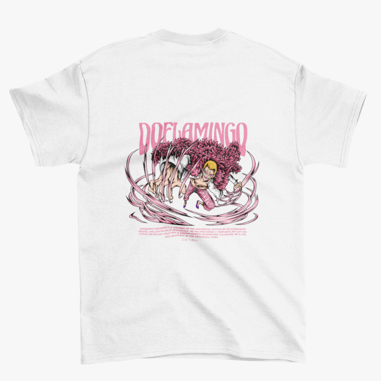 INKI T-shirt One Piece-Donquijote Do Flamingo Anime