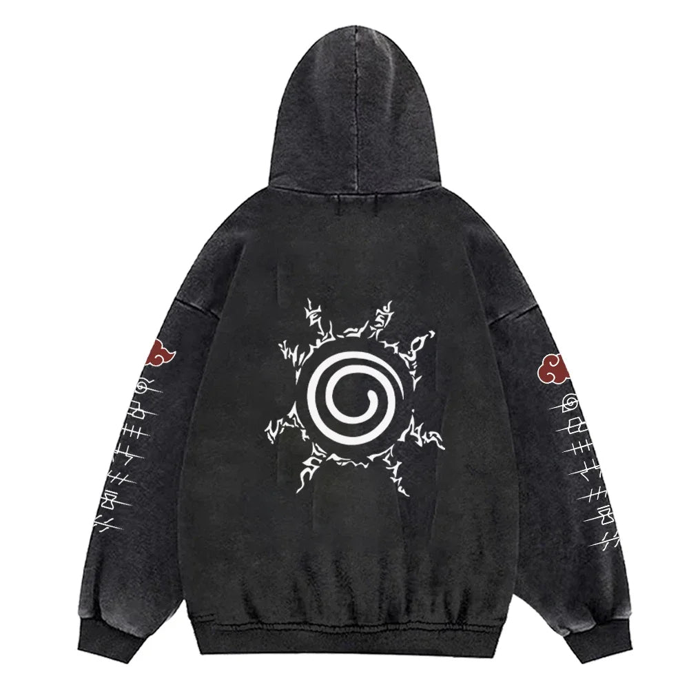 Felpa unisex vintage Naruto - shuixi3