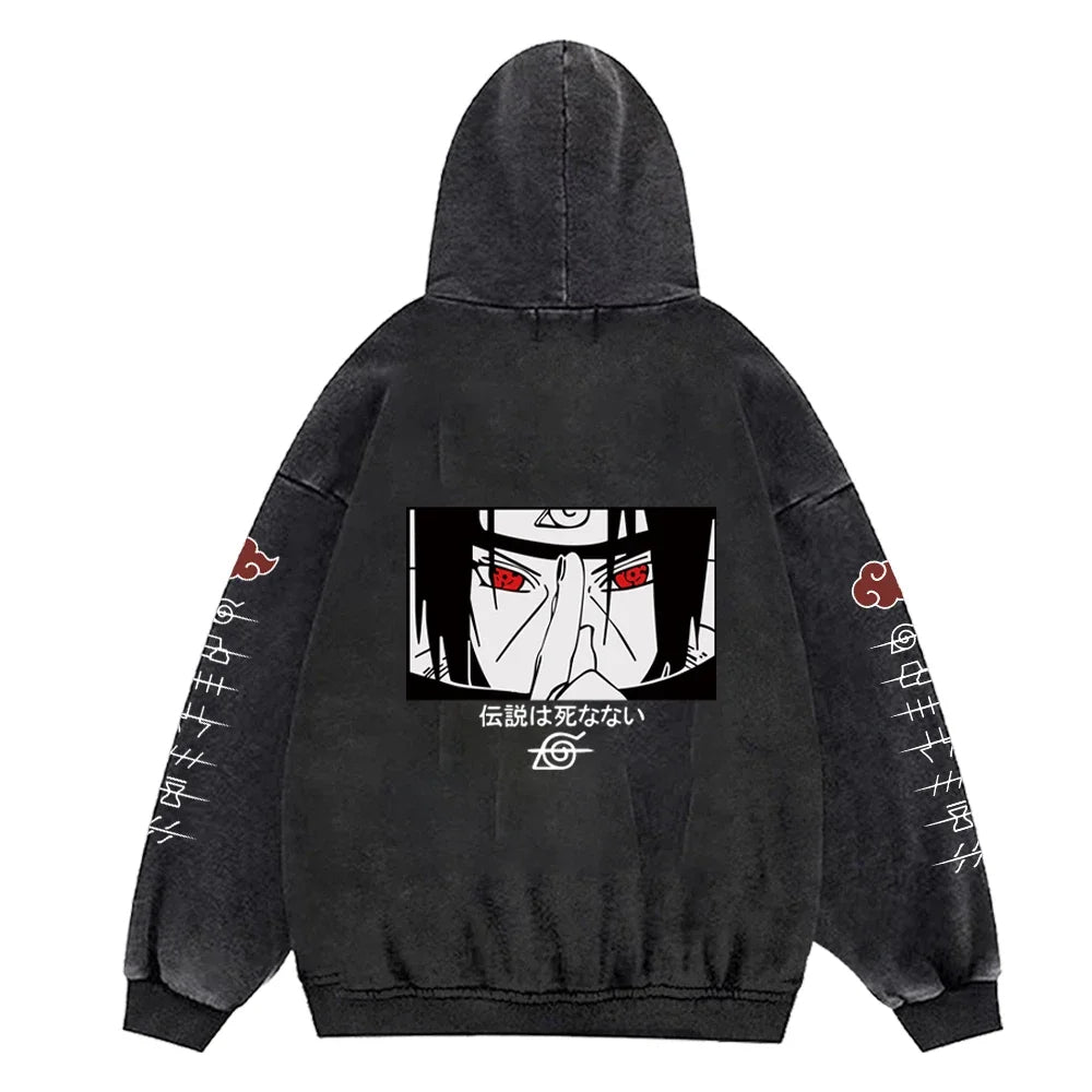 Felpa unisex vintage Naruto - shuixi4